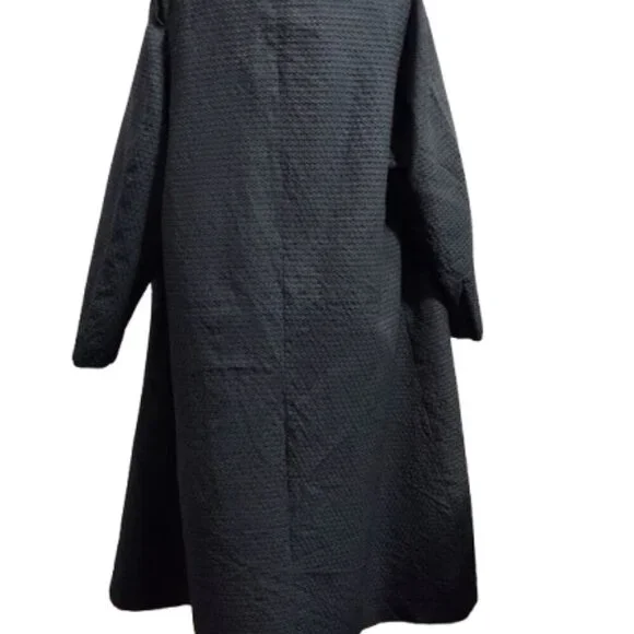Vintage Cee -Dee Honey Comb Pattern Black Women's Cloak Size 6 ! Read Below ! - Picture 5 of 12